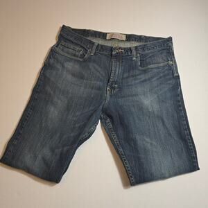 Wrangler relaxed boot jeans, Size 34x30 Blue Denim, excellent condition